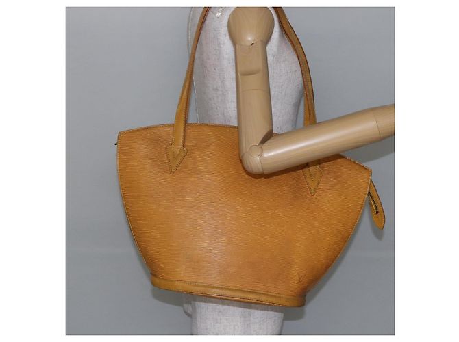 LOUIS VUITTON Epi Saint Jacques Shopping Shoulder Bag Yellow M52269 Auth gh826 - view 21