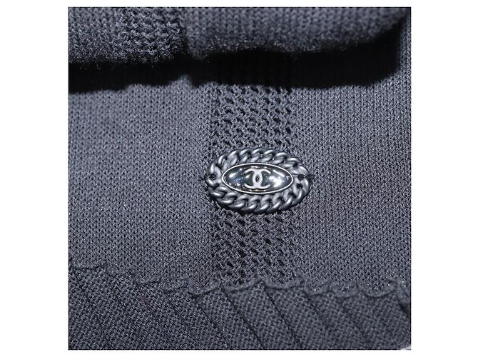 CHANEL Mono de Algodón Negro CC Auth am9148 - vista 10