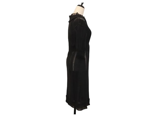 CHANEL Mono de Algodón Negro CC Auth am9148 - vista 4