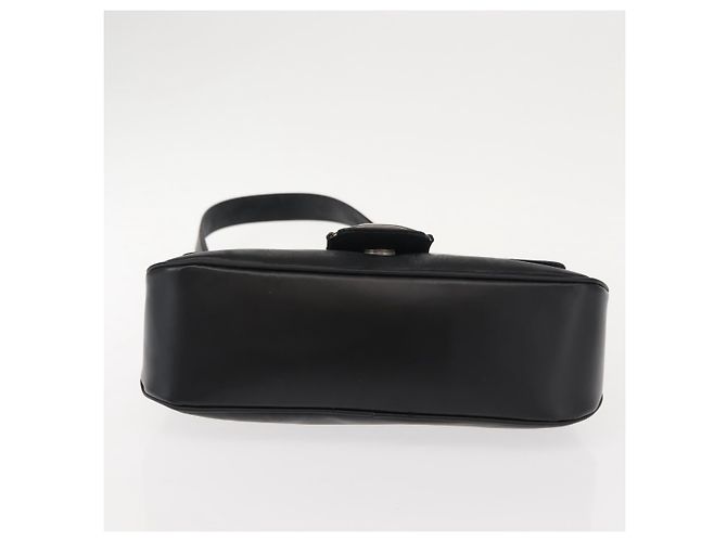 Borsa a Spalla Vala in Pelle Nera e Argento di Salvatore Ferragamo Auth gh1115 Nero - vista 9