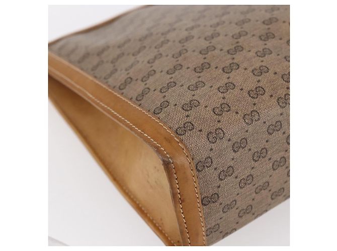 GUCCI Clutch Micro GG Supreme PVC Beige 17 039 1995 Auth 146941 - vista 11