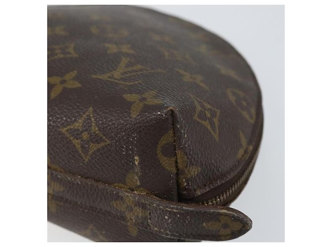 LOUIS VUITTON Pochette Cosmetica Demi Ronde Monogram M47520 LV Auth 150155 Monogramma - vista 8