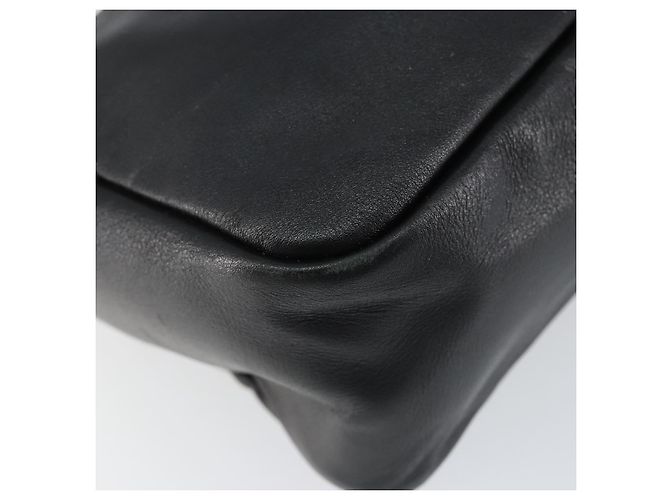 Borsa a Mano in Pelle Gucci Bamboo Nera Oro 000 1014 0575 Auth 149974 Nero D'oro - vista 11