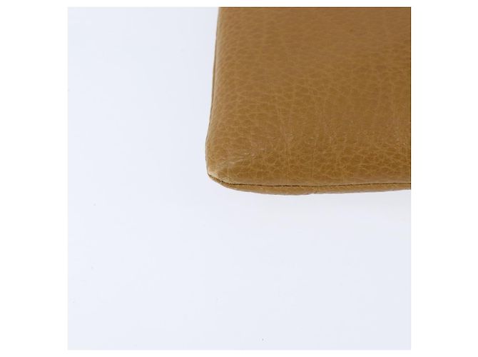 LOEWE Borsa a Spalla Anagram Pelle Beige Oro Auth BA7341 D'oro - vista 15