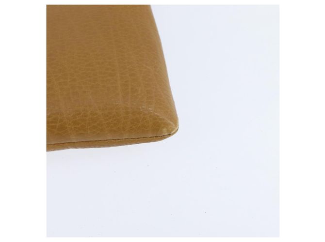 LOEWE Borsa a Spalla Anagram Pelle Beige Oro Auth BA7341 D'oro - vista 16