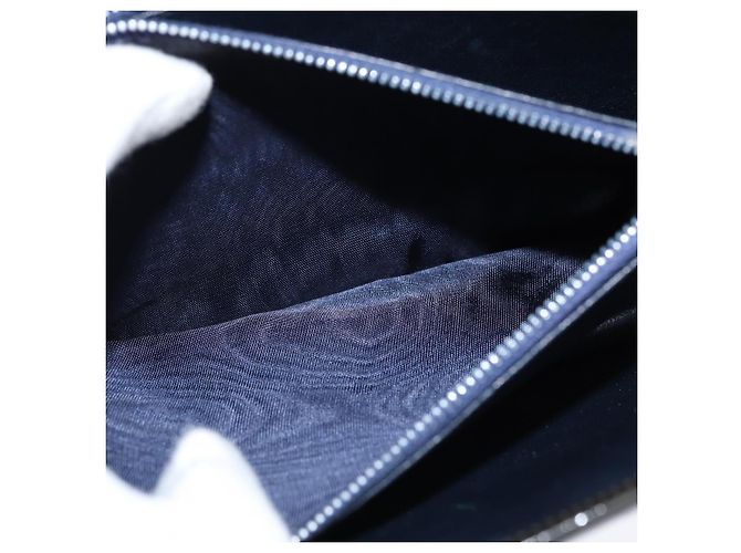 Borsa a Spalla CÉLINE Carrozza Smalto Nero Oro Auth 149158 D'oro - vista 21