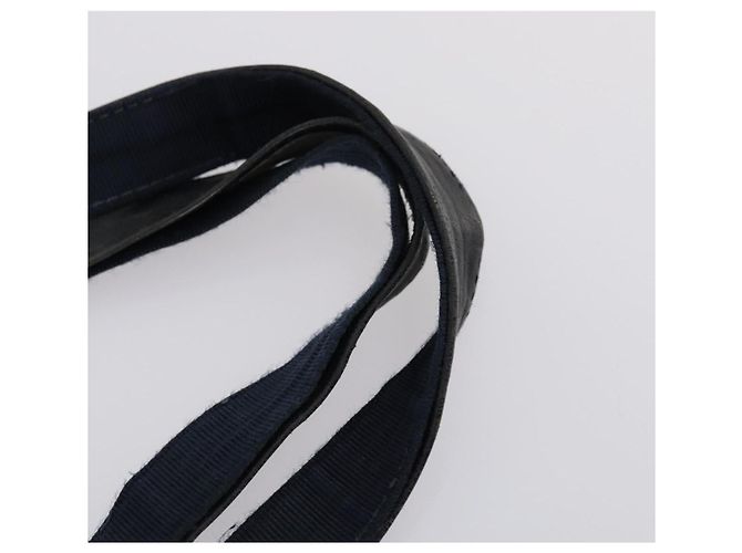 Borsa a Spalla Salvatore Ferragamo Vala in Pelle 2Set Marrone Blu Navy Auth 147275 - vista 6