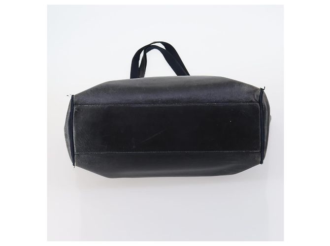 Borsa a Spalla Salvatore Ferragamo Vala in Pelle 2Set Marrone Blu Navy Auth 147275 - vista 7