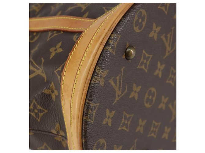 LOUIS VUITTON Bolsa de Ombro Monogram Bucket GM M42236 LV Auth gh1032 Monograma - vista 16