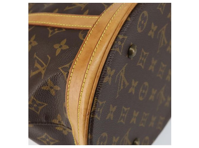 LOUIS VUITTON Bolsa de Ombro Monogram Bucket GM M42236 LV Auth gh1032 Monograma - vista 18