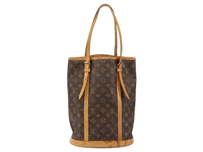 LOUIS VUITTON Bolsa de Ombro Monogram Bucket GM M42236 LV Auth gh1032 Monograma - vista 2