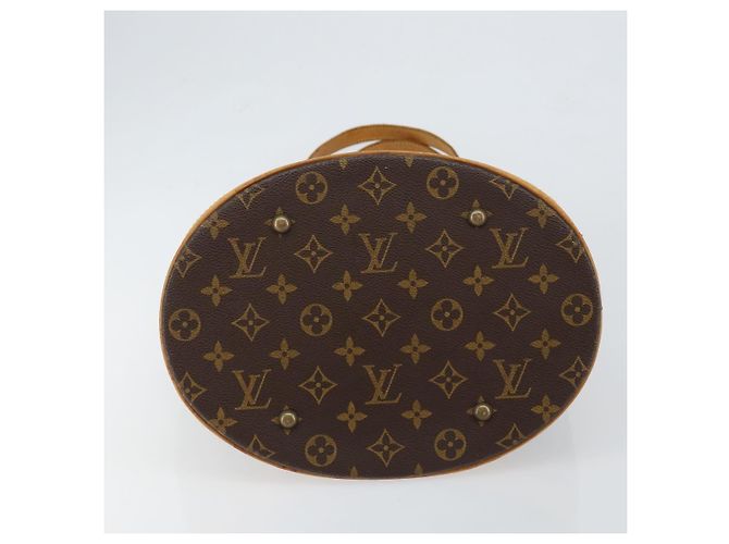 LOUIS VUITTON Bolsa de Ombro Monogram Bucket GM M42236 LV Auth gh1032 Monograma - vista 5
