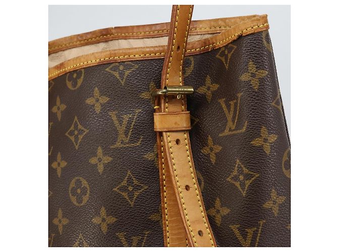 LOUIS VUITTON Bolsa de Ombro Monogram Bucket GM M42236 LV Auth gh1032 Monograma - vista 8