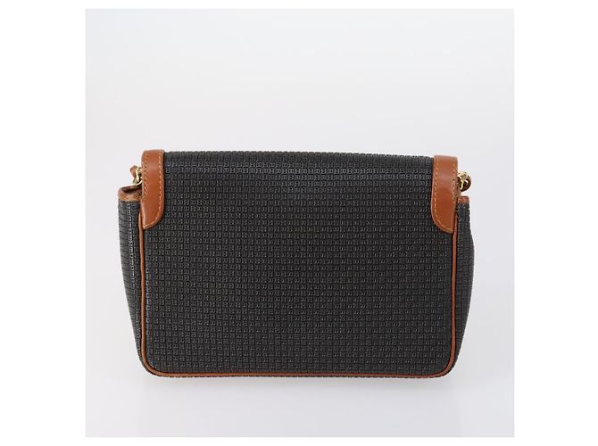 BALLY Borsa a Spalla Pelle Nylon PVC 4Set Nero Marrone Auth bs30281 - vista 10