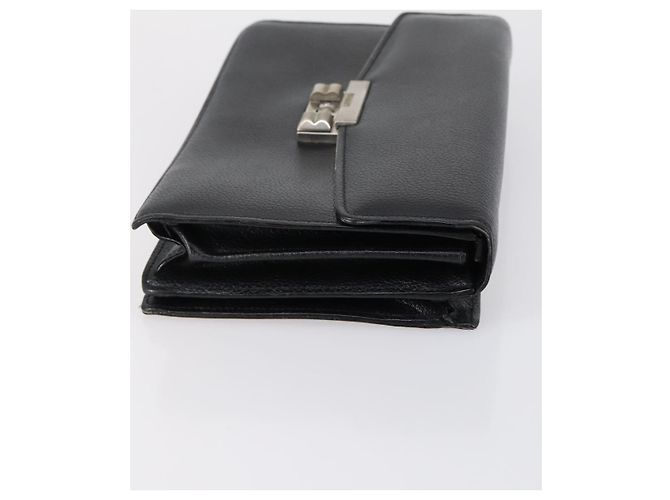 BALLY Borsa a Spalla Pelle Nylon PVC 4Set Nero Marrone Auth bs30281 - vista 18