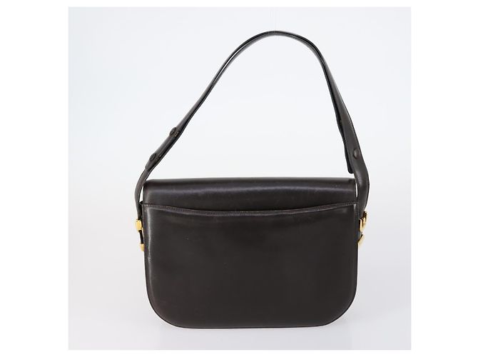 BALLY Borsa a Spalla Pelle Nylon PVC 4Set Nero Marrone Auth bs30281 - vista 3