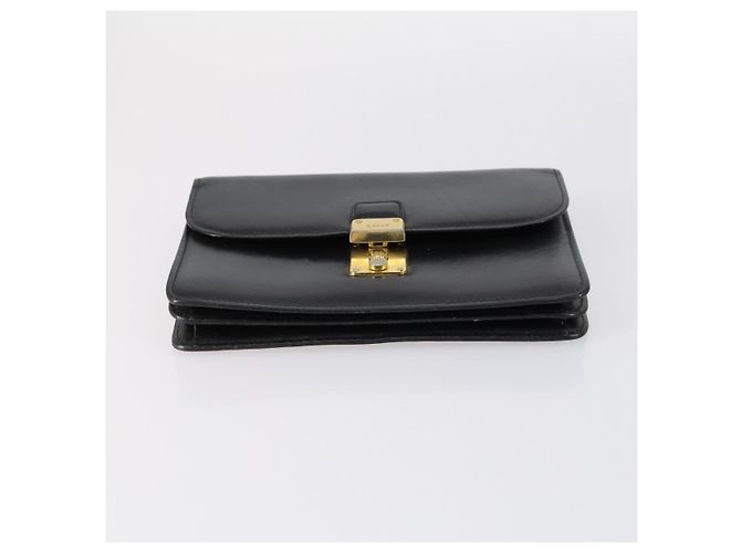 BALLY Borsa Tote Pelle Nylon PVC 5Set Nero Beige Auth bs30296 - vista 15