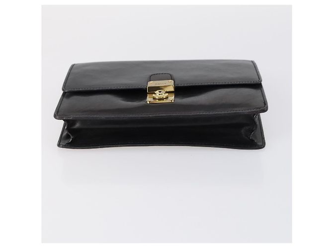 BALLY Borsa Tote Pelle Nylon PVC 5Set Nero Beige Auth bs30296 - vista 20