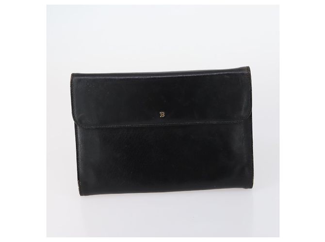 BALLY Borsa Tote Pelle Nylon PVC 5Set Nero Beige Auth bs30296 - vista 22