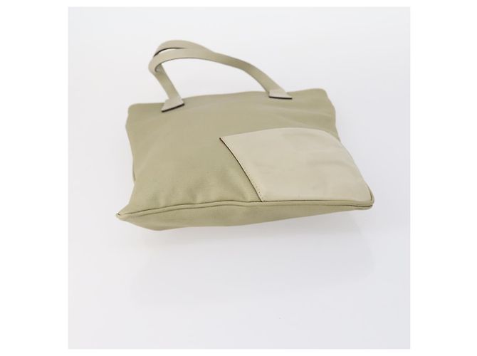 BALLY Borsa Tote Pelle Nylon PVC 5Set Nero Beige Auth bs30296 - vista 5