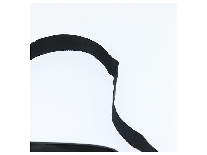 Borsa a Spalla PRADA Nylon Nero Argento Autentica am9554 - vista 14