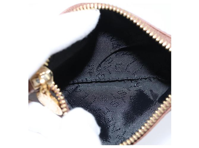 Autre Marque Borsa a spalla Stella McCartney in poliestere marrone oro Auth BA7348 D'oro - vista 27
