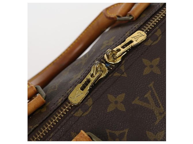 LOUIS VUITTON Borsa Boston Monogram Keepall 55 M41424 LV Auth BA5651 Monogramma - vista 10