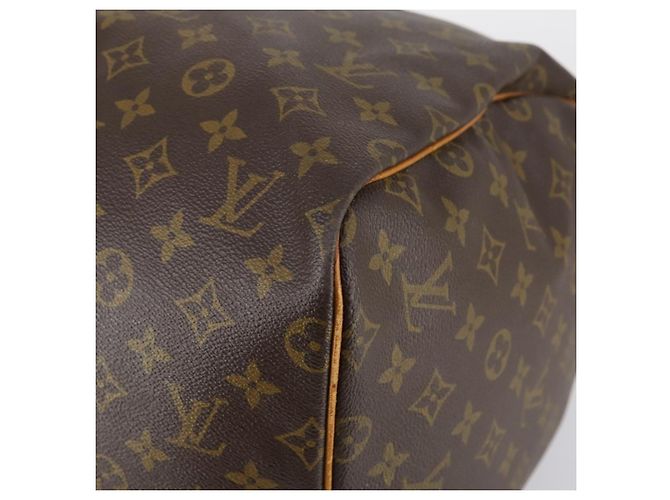 LOUIS VUITTON Borsa Boston Monogram Keepall 55 M41424 LV Auth BA5651 Monogramma - vista 14