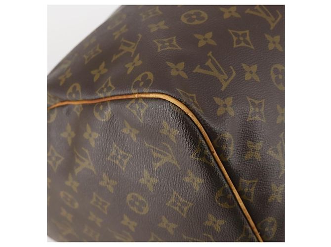 LOUIS VUITTON Borsa Boston Monogram Keepall 55 M41424 LV Auth BA5651 Monogramma - vista 15