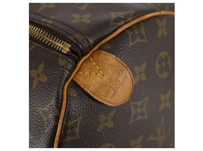 LOUIS VUITTON Borsa Boston Monogram Keepall 55 M41424 LV Auth BA5651 Monogramma - vista 18