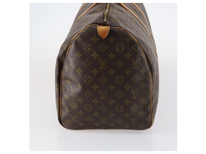LOUIS VUITTON Borsa Boston Monogram Keepall 55 M41424 LV Auth BA5651 Monogramma - vista 3