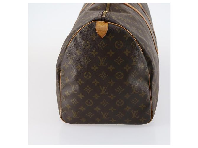 LOUIS VUITTON Borsa Boston Monogram Keepall 55 M41424 LV Auth BA5651 Monogramma - vista 4