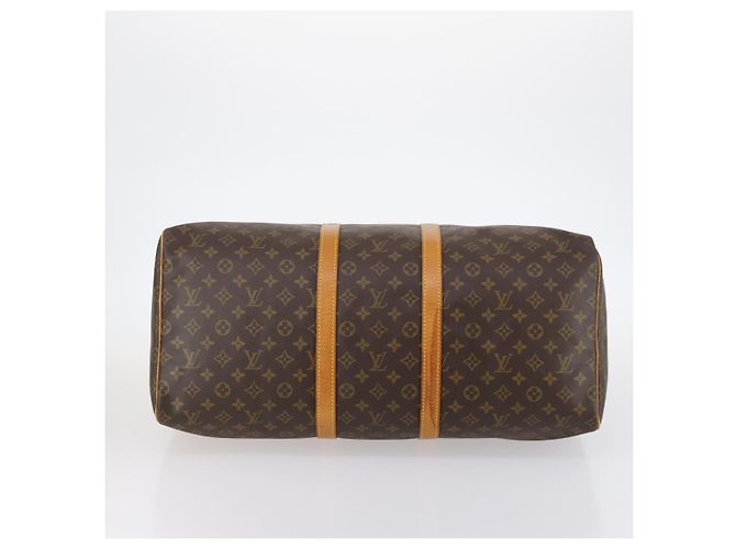 LOUIS VUITTON Borsa Boston Monogram Keepall 55 M41424 LV Auth BA5651 Monogramma - vista 5