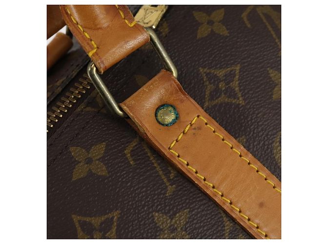 LOUIS VUITTON Borsa Boston Monogram Keepall 55 M41424 LV Auth BA5651 Monogramma - vista 9