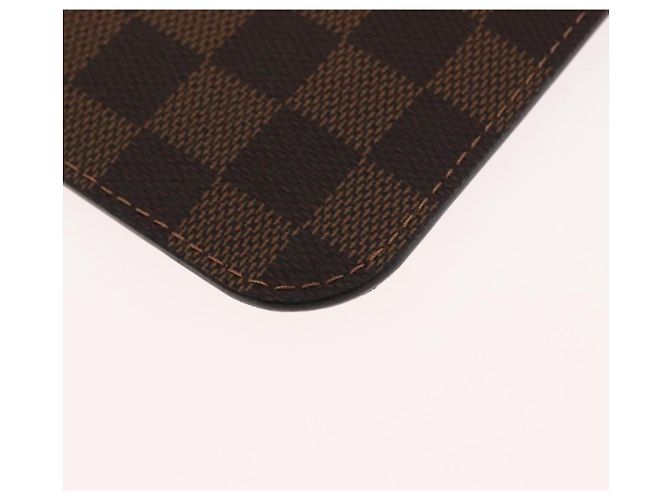 LOUIS VUITTON Bolsa Accesorio Neverfull MM Damier Ebene LV Auth BA6975 - vista 16