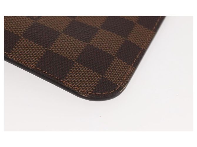 LOUIS VUITTON Bolsa Accesorio Neverfull MM Damier Ebene LV Auth BA6975 - vista 9