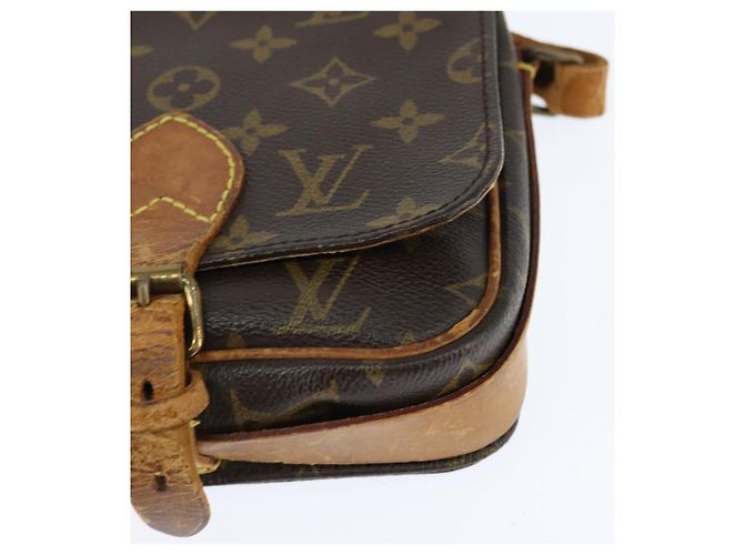 LOUIS VUITTON Bolsa de Ombro Monogram Cartouchiere PM M51254 LV Auth BA6639 Monograma - vista 16