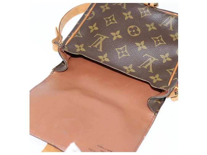 LOUIS VUITTON Bolsa de Ombro Monogram Cartouchiere PM M51254 LV Auth BA6639 Monograma - vista 19