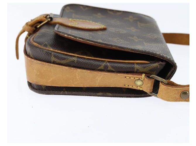 LOUIS VUITTON Bolsa de Ombro Monogram Cartouchiere PM M51254 LV Auth BA6639 Monograma - vista 4