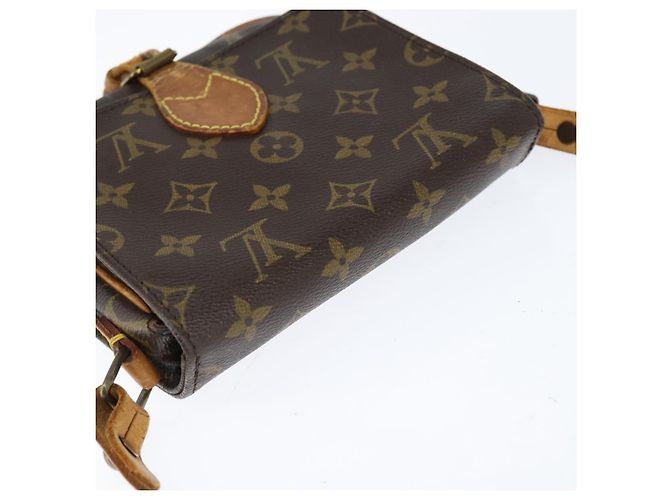 LOUIS VUITTON Bolsa de Ombro Monogram Cartouchiere PM M51254 LV Auth BA6639 Monograma - vista 6