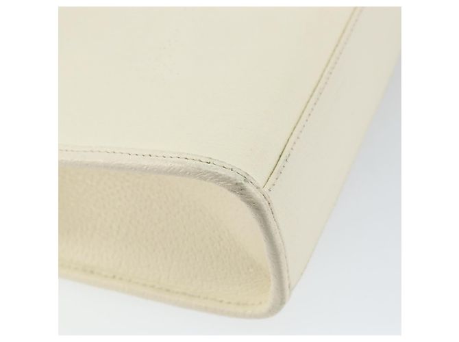 Borsa a mano GUCCI Jackie in pelle bianca e argento 002 1065 3444 Auth ep11352 Bianco - vista 13