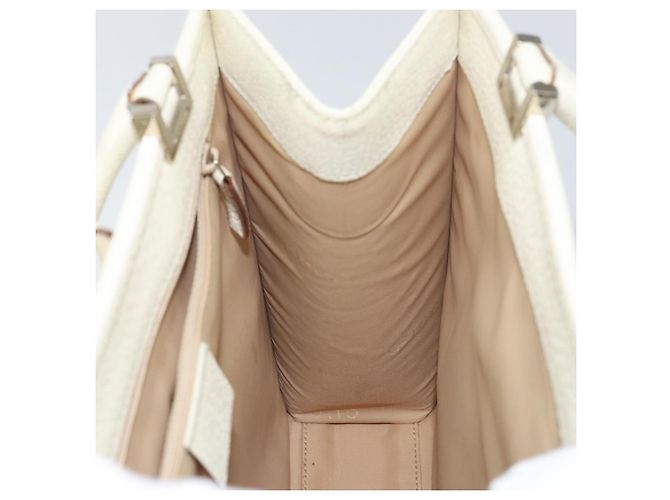 Borsa a mano GUCCI Jackie in pelle bianca e argento 002 1065 3444 Auth ep11352 Bianco - vista 19