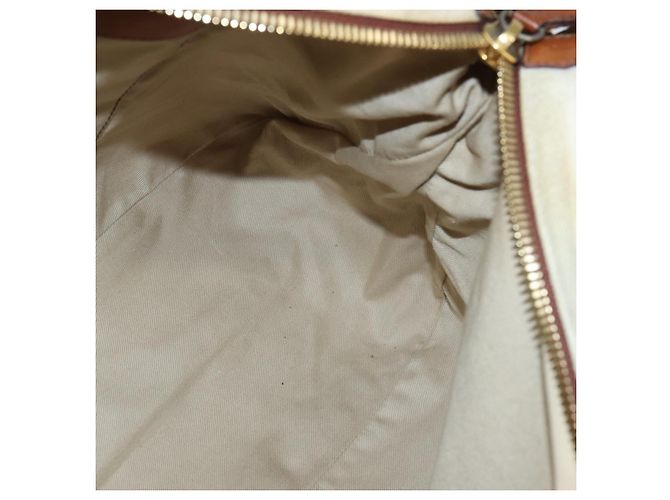 Chloé Borsa a mano in pelle Chloe Margaret 2 in 1 marrone oro Auth BA7073 D'oro - vista 20