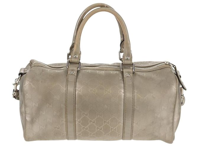 Gucci Borsa Boston GG Implementation in PVC 2 vie Argento 203696 Auth 148000 - vista 3