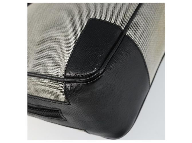 GUCCI Handtasche aus Canvas Grau Gold 001 5155 Auth BA7115 Braun Golden - Ansicht 11