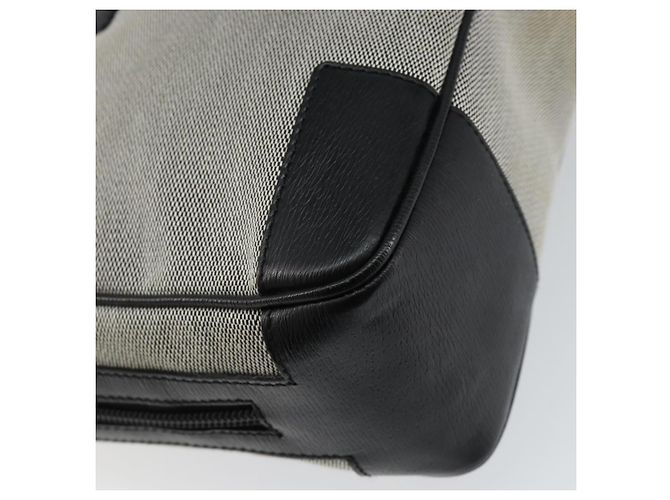 GUCCI Handtasche aus Canvas Grau Gold 001 5155 Auth BA7115 Braun Golden - Ansicht 13