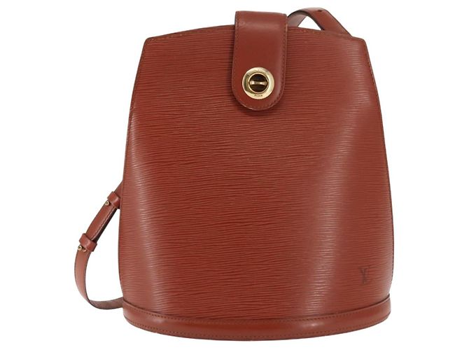 LOUIS VUITTON Borsa a Spalla Epi Cluny Marrone M52253 LV Auth 146478 - vista 13