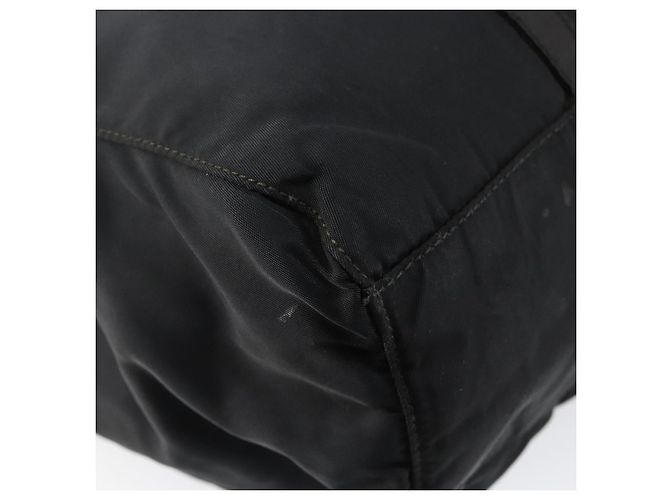 Borsa a Spalla PRADA Nylon Nero Argento Autentica 146770 - vista 11
