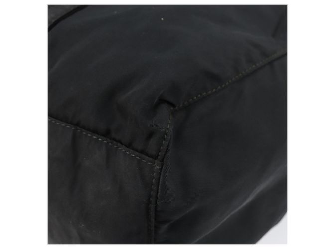Borsa a Spalla PRADA Nylon Nero Argento Autentica 146770 - vista 12