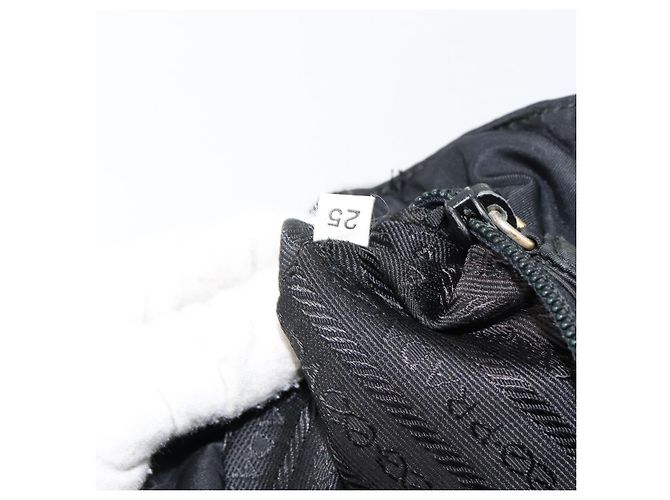 Borsa a Spalla PRADA Nylon Nero Argento Autentica 146770 - vista 21